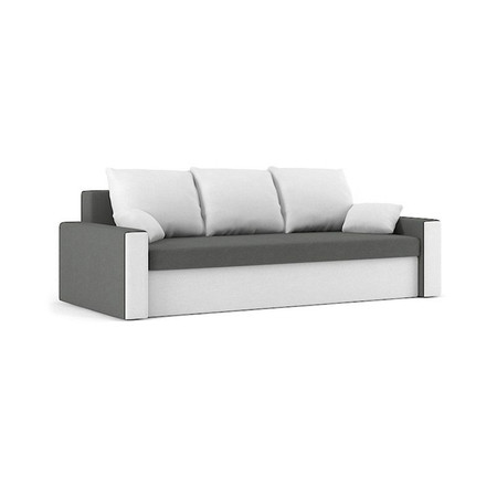 Nagy kanapé PANAMA modell 2 Szürke / fehér