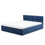 Kárpitozott MONOS ágy matraccal, mérete 140x200 cm Tengerész kék - galéria #2