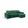 Szétnyitható sarok ülőgarnitúra PATTI Zöld - galéria #1