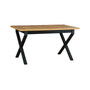 Összecsukható étkezőasztal IKON 1 - wotan tölgy/fekete lábak - galéria #1