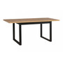 Összecsukható étkezőasztal IKON 3 -  tölgy/fekete lábakkal - galéria #1