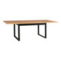 Összecsukható étkezőasztal IKON 3L - wotan tölgy/fekete lábak - galéria #1